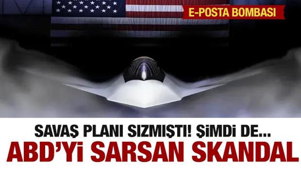 Önce savaş planları şimdi de askeri noktalar! ABD'yi sarsan skandal