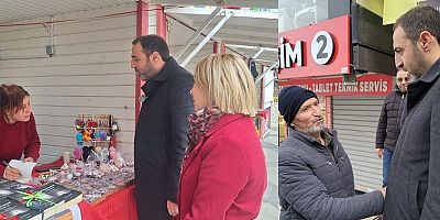 Önder Karakelle Ankara Caddesi’nde Esnafla Sohbet Etti
