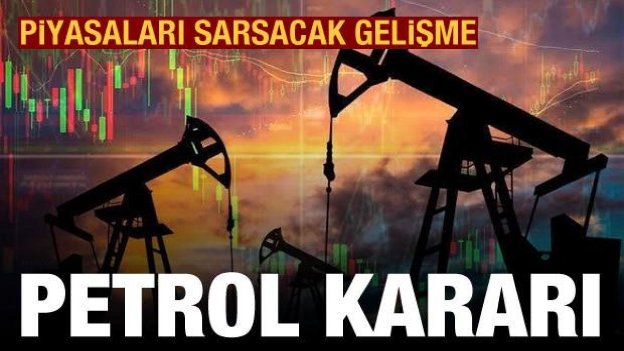 OPEC'ten petrol üretimini azaltma kararı