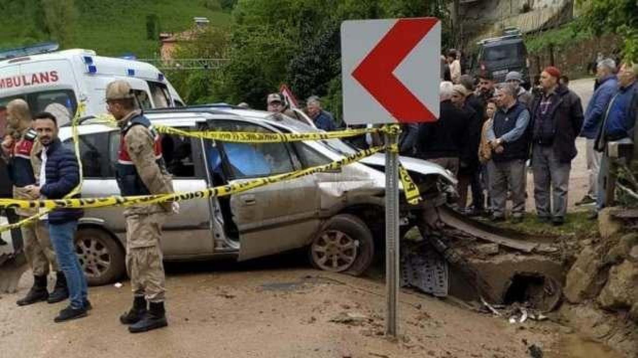 Ordu'da trafik kazası: 1 ölü, 4 yaralı