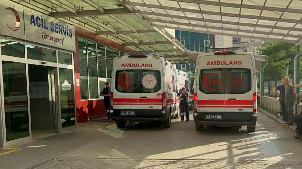 Ordu'da zehirlenme vakaları: 46 kişi hastaneye kaldırıldı