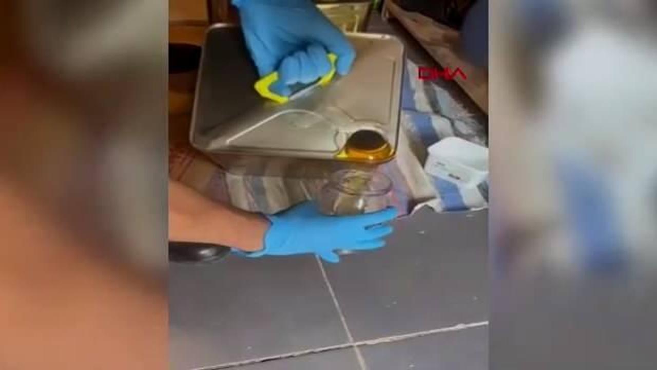 Osmaniye’de 1 ton sahte bal ele geçirildi
