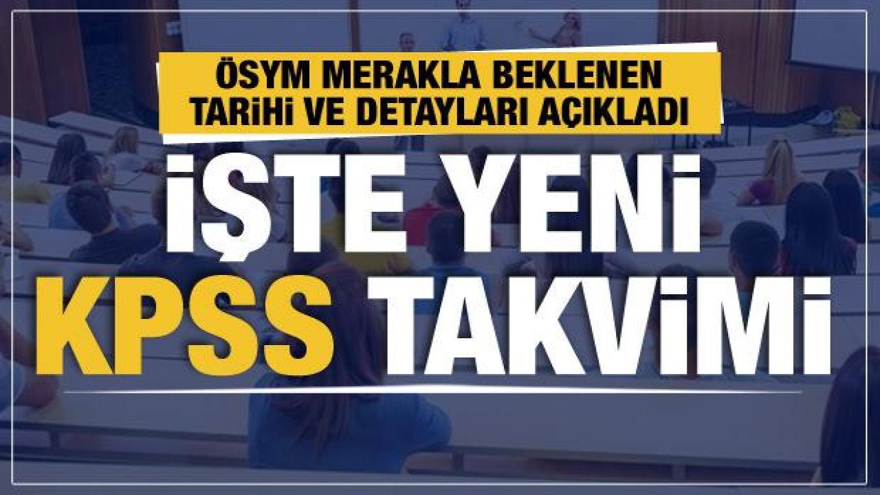 ÖSYM, yeni KPSS takviminin başlayacağı tarihi duyurdu