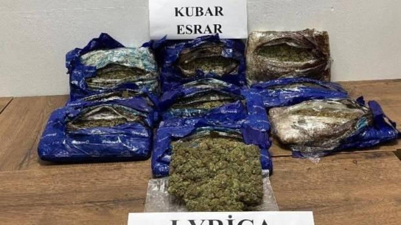 Otobüste 7 kilo esrarla yakalanan yolcu tutuklandı
