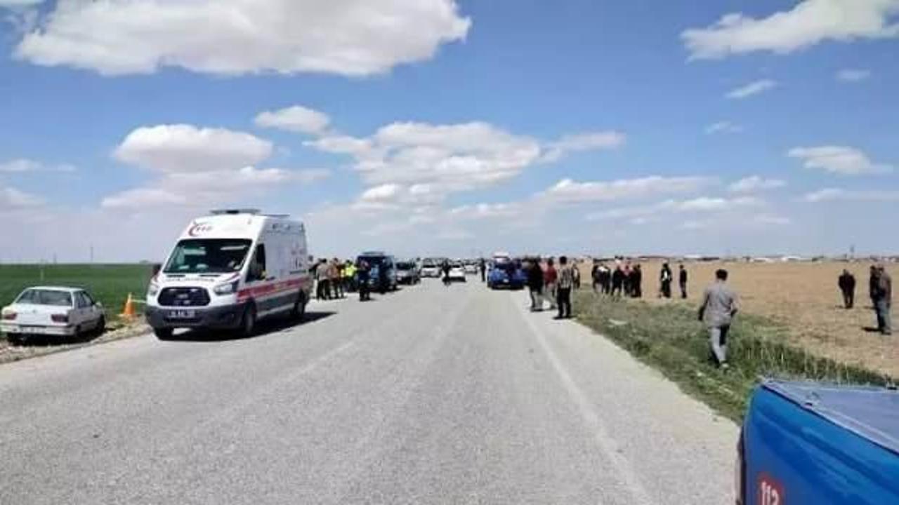 Otomobil, tarım işçilerine çarptı; 1 ölü, 1 yaralı