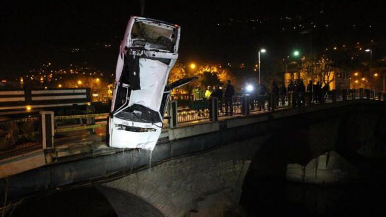 Otomobil Yeşilırmak'a uçtu: 1 ölü