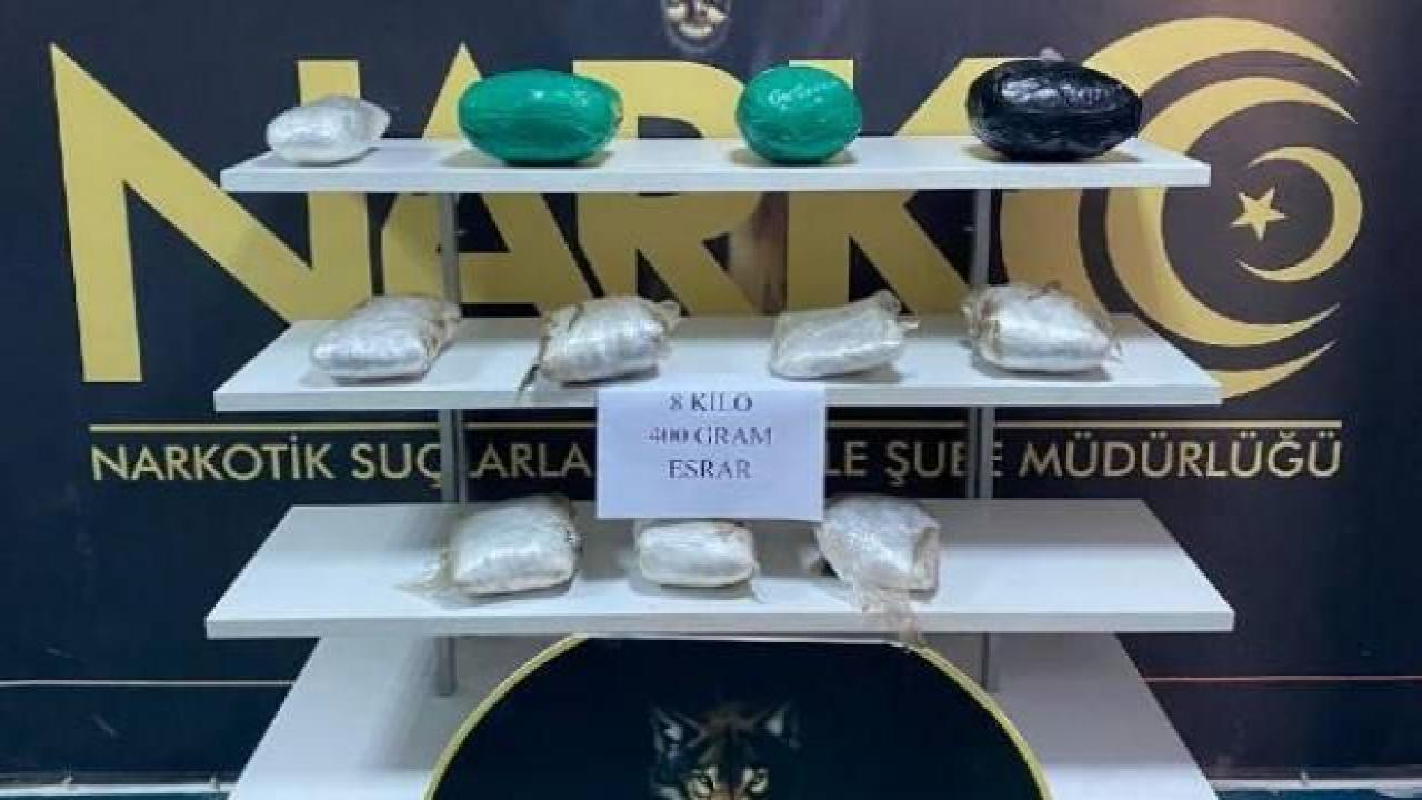 Otomobilden 8 kilo esrar çıktı, 'İçmek için toplu satın aldık' dedi