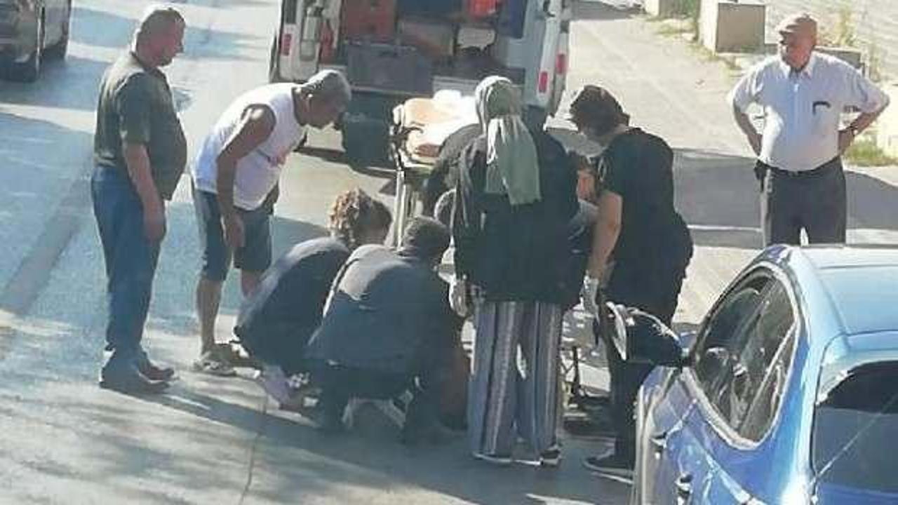 Otomobilin çarptığı bisikletli öldü