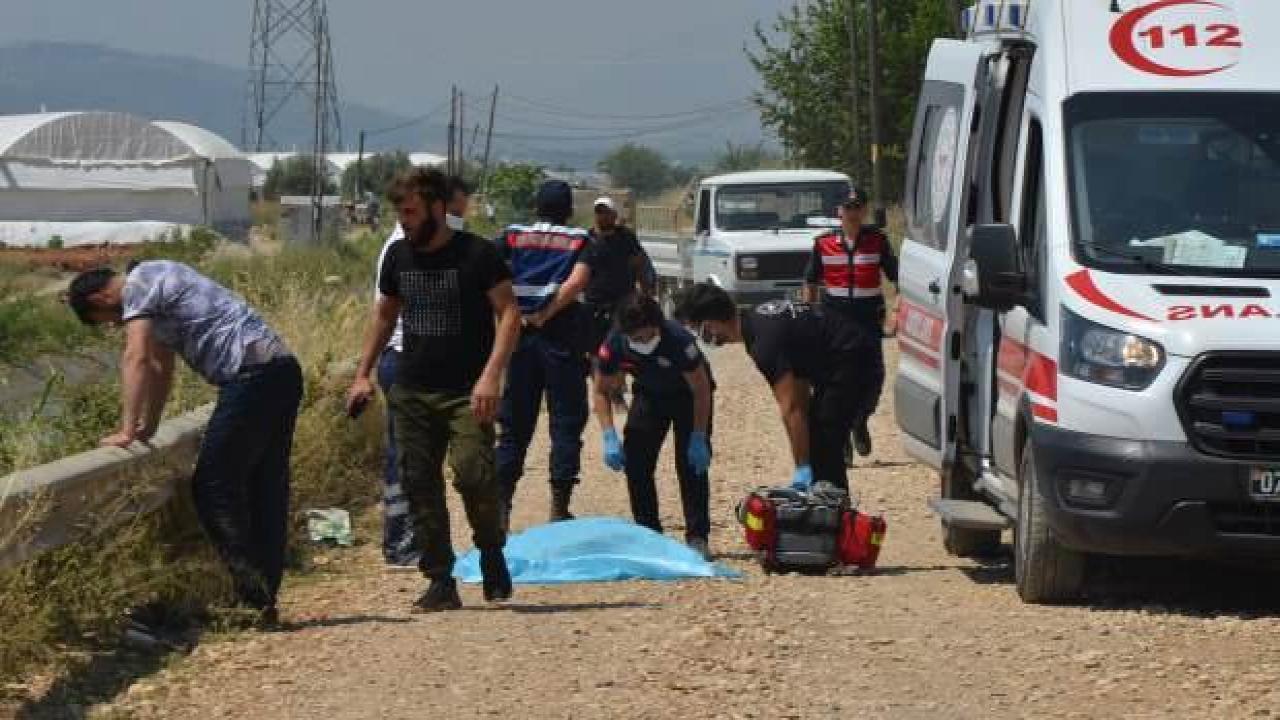 Oynarken sulama kanalına düşen çocuktan acı haber