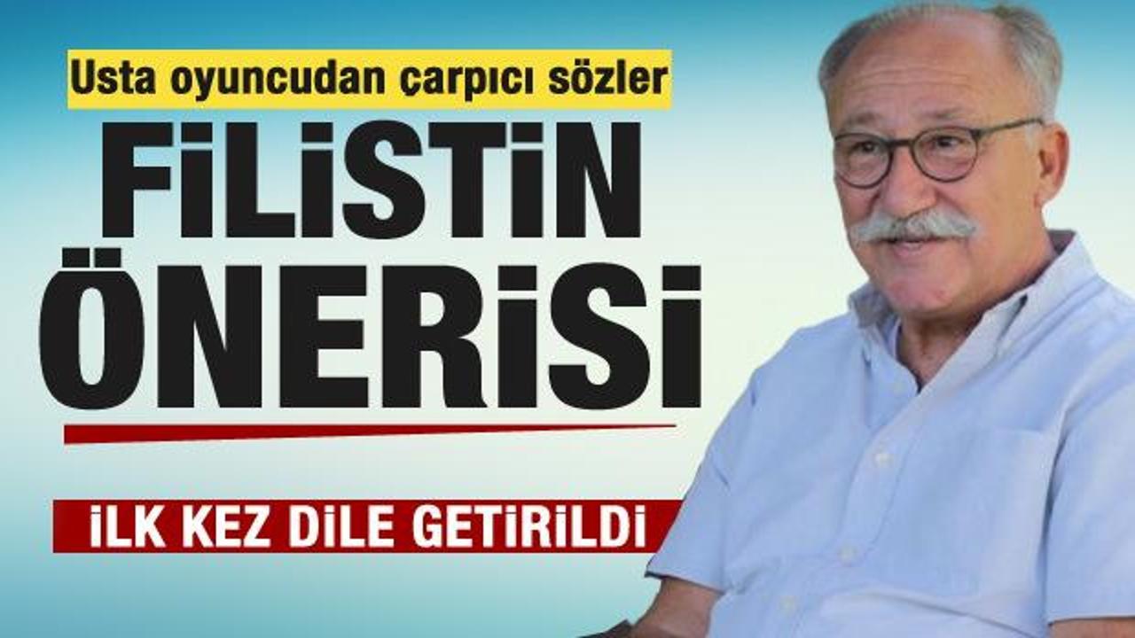 Oyuncu Altan Erkekli'den Filistin önerisi! İlk kez dile getirildi