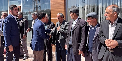 ÖZALP’TE BAŞKAN ARAS’A SEVGİ SELİ