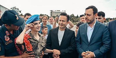 ÖZEL ÇOCUK FEHMİ’NİN ASKERLİK HAYALİ GERÇEK OLDU