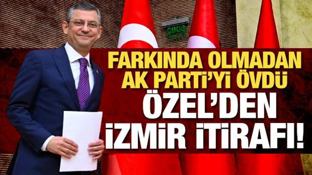 Özel’den İzmir’de trafik çilesi itirafı! Farkında olmadan AK Parti’yi övdü