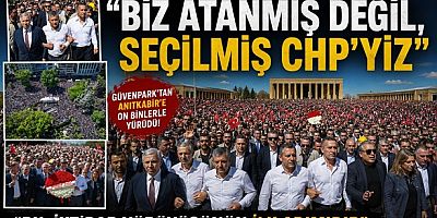 ÖZGÜR ÖZEL'DEN TARİHİ ÇAĞRI: “BİZ ATANMIŞ DEĞİL, SEÇİLMİŞ CHP’YİZ”