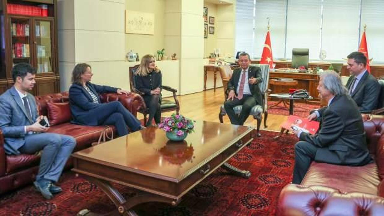 Özgür Özel, Fransa Büyükelçisi'ni kabul etti