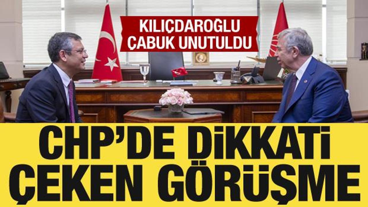 Özgür Özel ile Mansur Yavaş'ın görüşmesi dikkat çekti