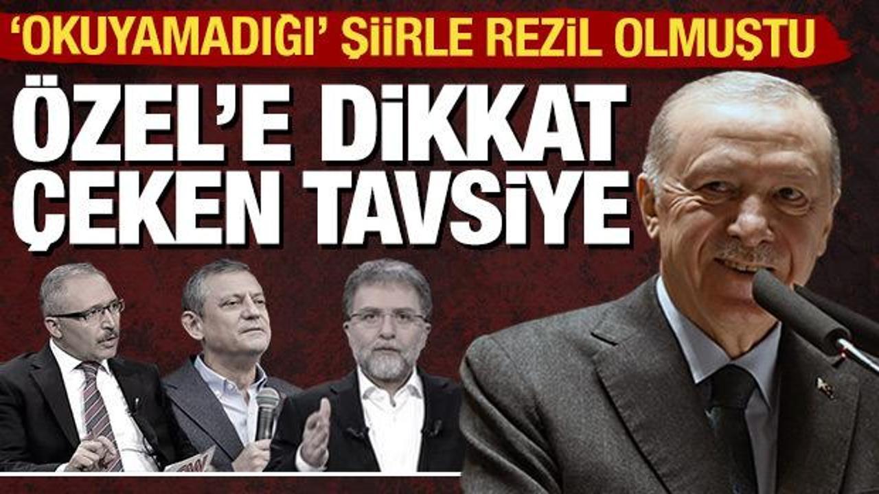 Özgür Özel 'okuyamadığı' şiirle rezil olmuştu: Ahmet Hakan'dan dikkat çeken tavsiye