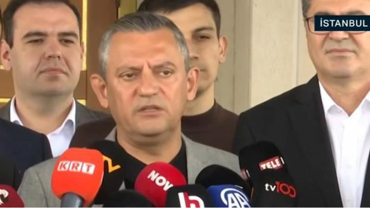 Özgür Özel'den İmamoğlu açıklaması