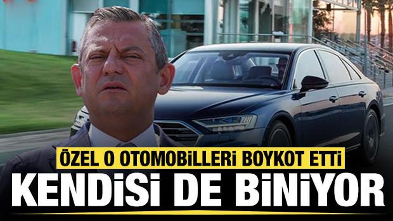 Özgür Özel'den yeni liste: Boykot ettiği araca kendisi biniyor!