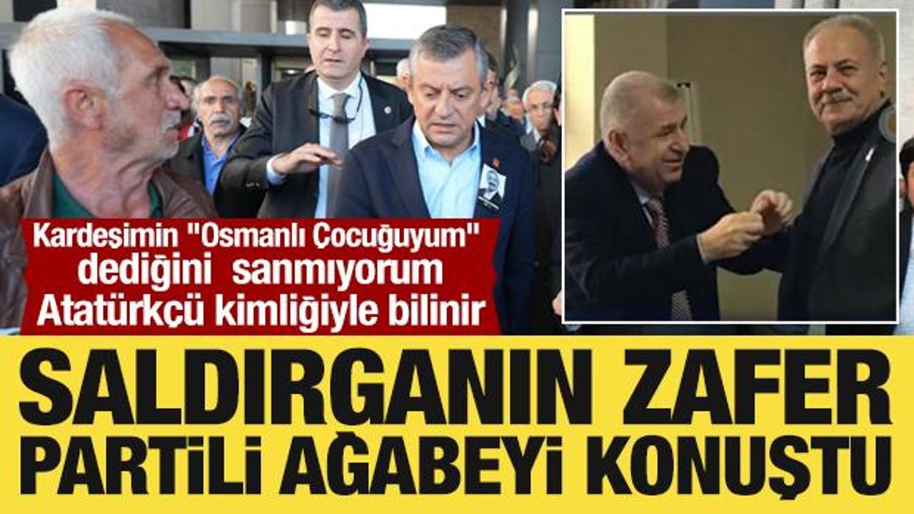 Özgür Özel'e saldıran şahsın ağabeyi konuştu: Kardeşim Atatürkçü kimliğiyle bilinir