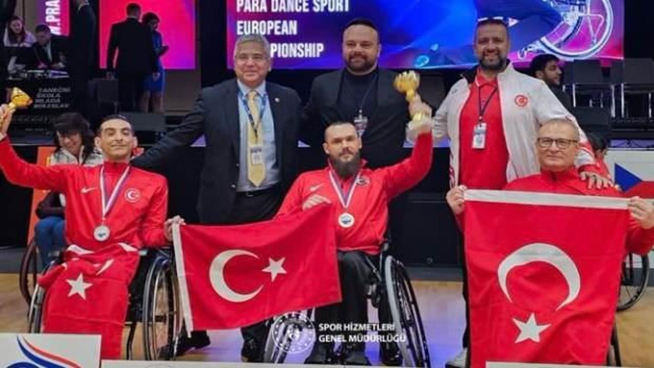 Para dansçılardan Avrupa Şampiyonası'nda iki madalya