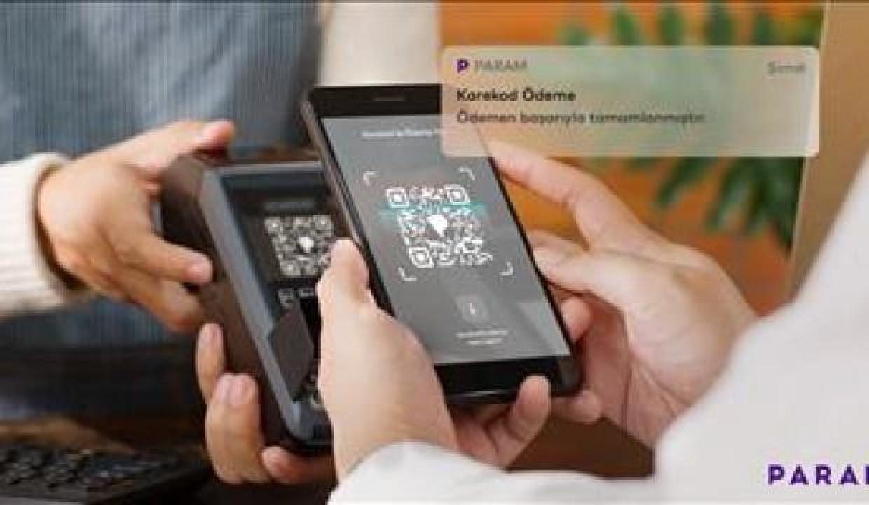 Param, TR Karekod ile işlem özelliğini müşterilerine sundu