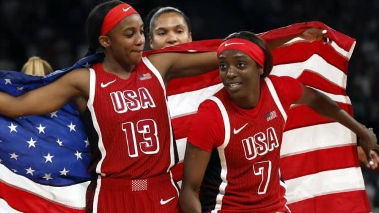 Paris 2024'te kadınlar basketbol şampiyonu ABD