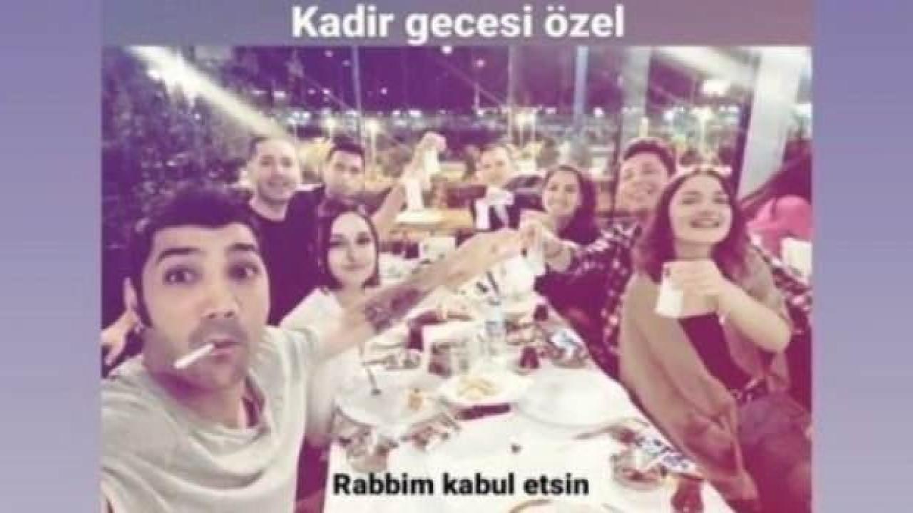 Pegasus çalışanlarının Kadir Gecesi hadsizliği! İçki masasında rezalet paylaşım