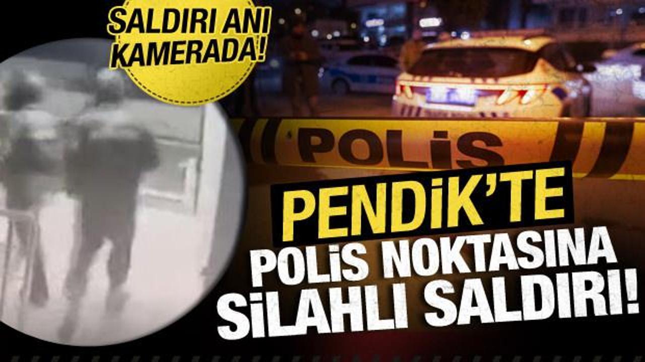 Pendik Kaymakamlığı lojmanındaki polis noktasına silahla ateş açıldı!