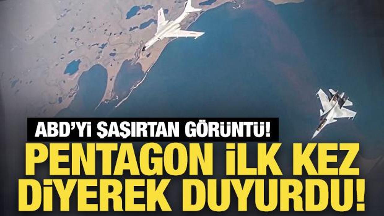 Pentagon ilk kez diyerek duyurdu: ABD'yi şaşırtan görüntü!