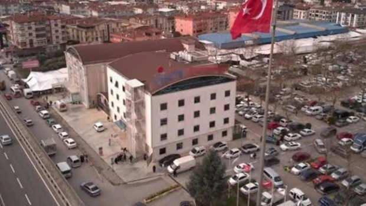 Perde betonları kesen özel hastane mühürlendi