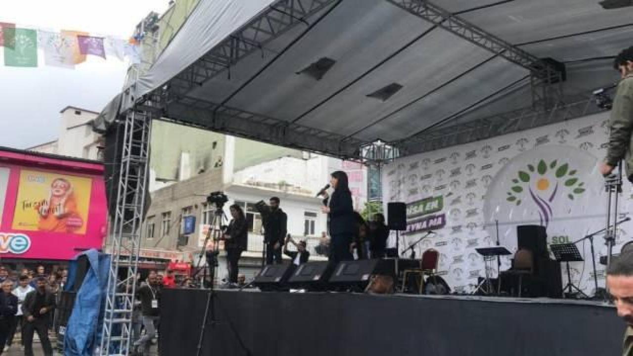 Pervin Buldan Iğdır’da Kılıçdaroğlu’na oy istedi