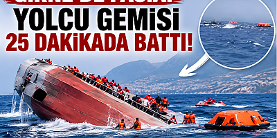 PEŞ PEŞE GELEN DALGALAR GEMİYİ ALABORA ETTİ