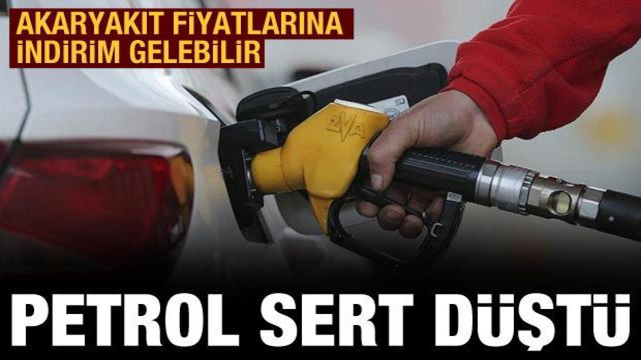 Petrol fiyatlarında sert düşüş: Akaryakıt fiyatlarına indirim gelebilir