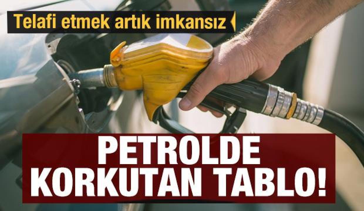 Petrolde korkutan tablo: Telafi etmek neredeyse imkansız