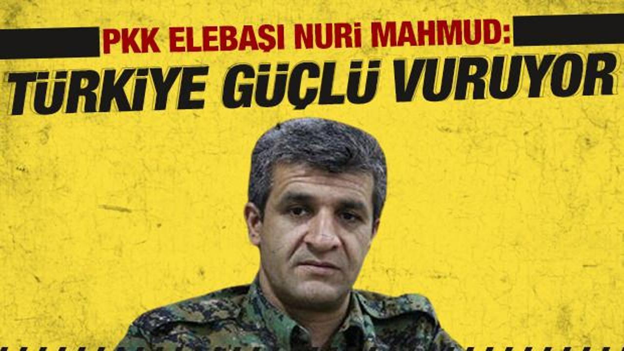 PKK elebaşı Mahmud: Türkiye son teknolojiyle saldırıyor