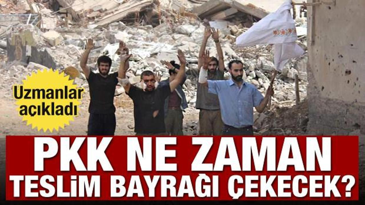PKK ne zaman teslim bayrağı çekecek? Uzmanlar açıkladı