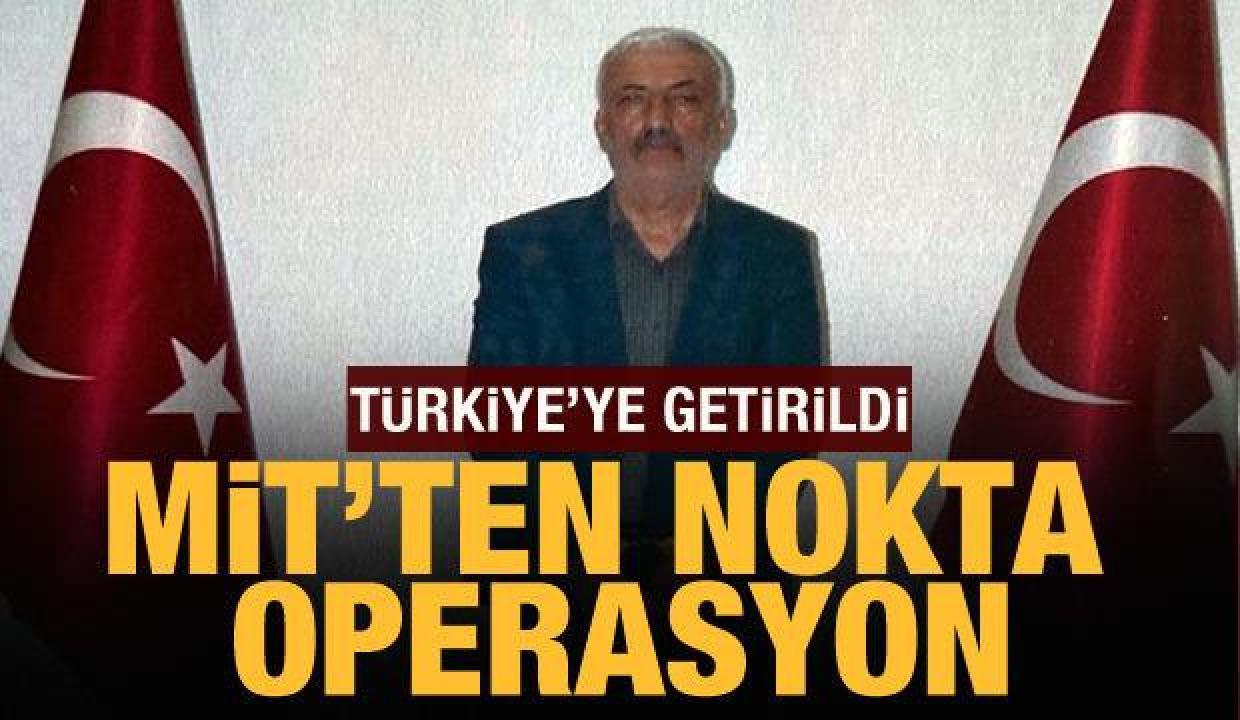 PKK'lı Abdulkerim Yılmaz MİT tarafından Türkiye'ye getirildi