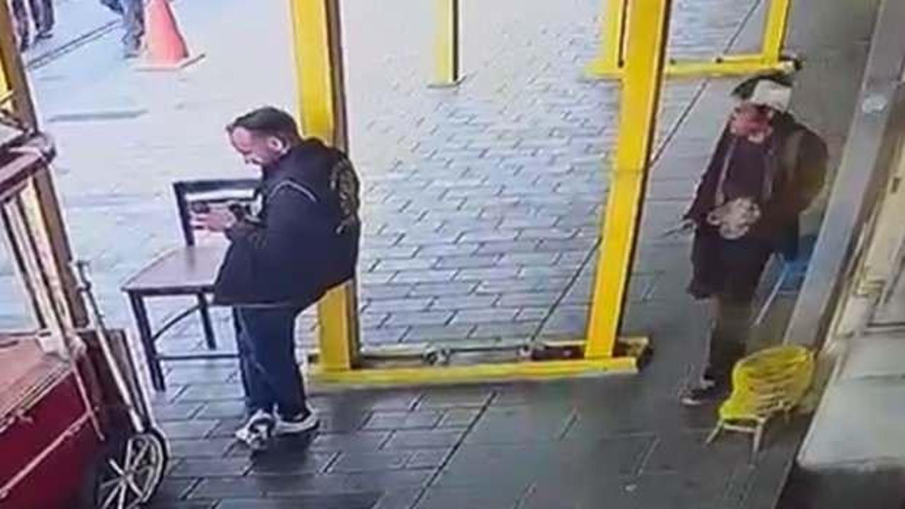 Polise bıçaklı saldırı düzenlemişti! Polisleri tehdit ettiği görüntüler ortaya çıktı