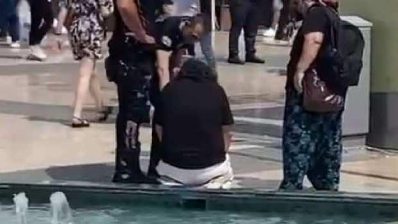 Polisi görünce namaz kılmaya başladı, gerçek çok farklı çıktı