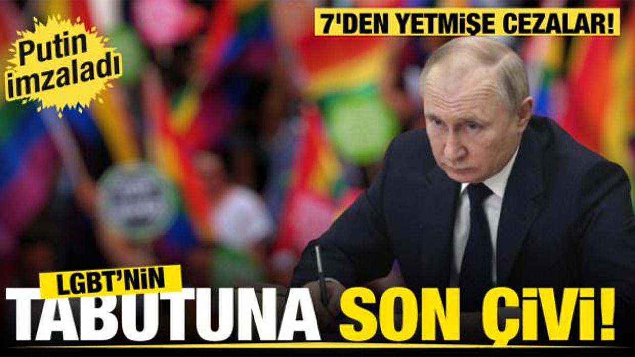 Propagandayı yasaklayan yasa çıkardı! Putin’den LGBT lobisine darbe!