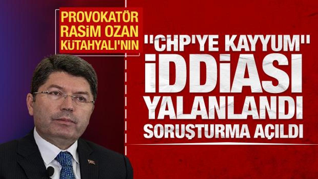 Provokatör Rasim Ozan Kütahyalı'nın 