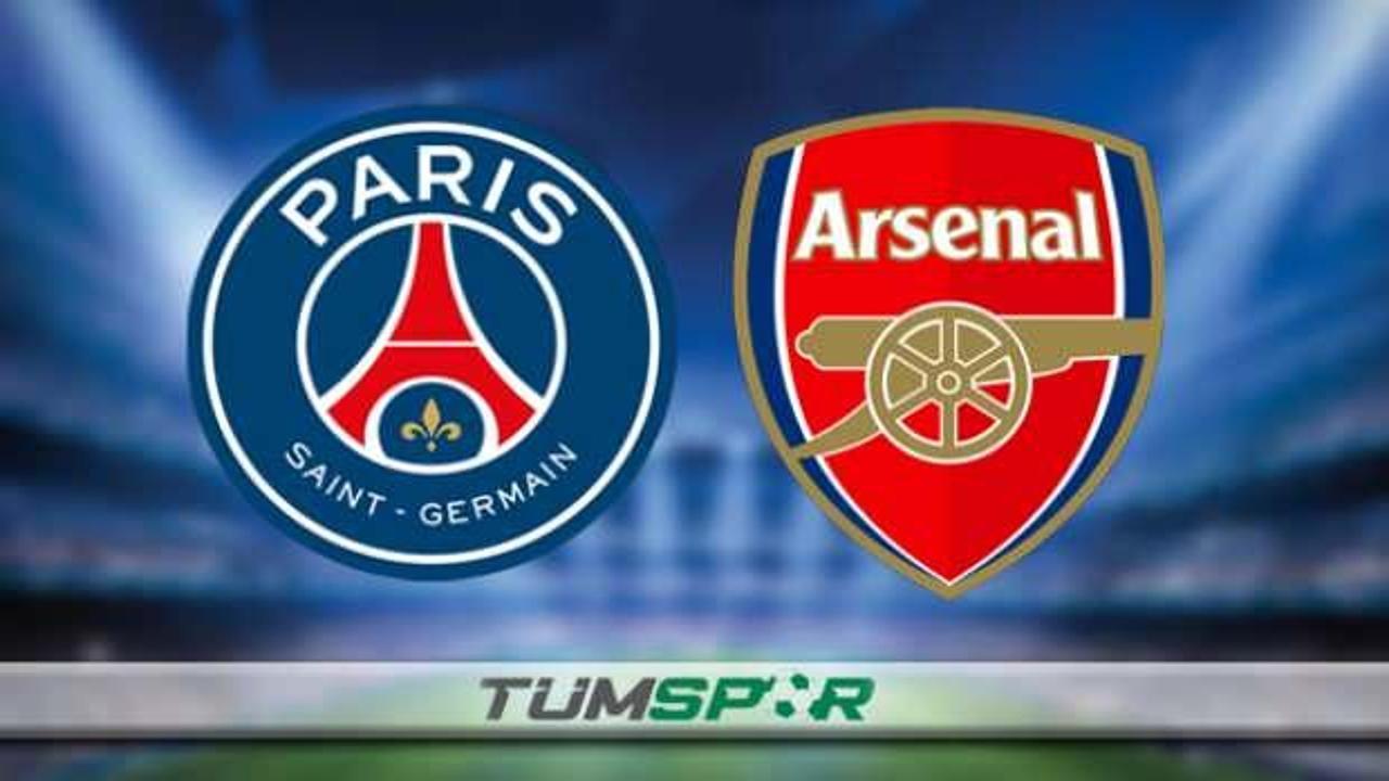 PSG-Arsenal maçının hangi kanalda olduğu gündemde! İşte maçın yayın bilgileri
