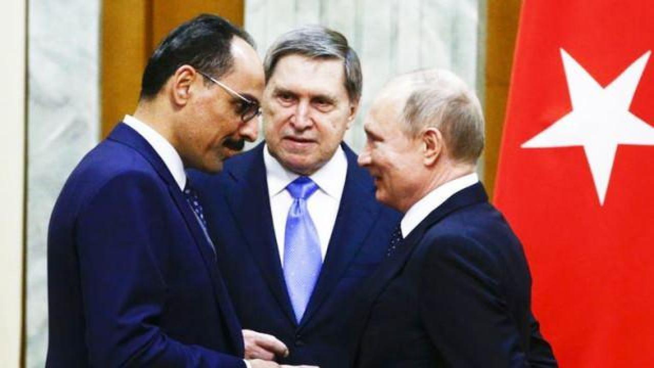 Putin, İbrahim Kalın'ı kabul etti