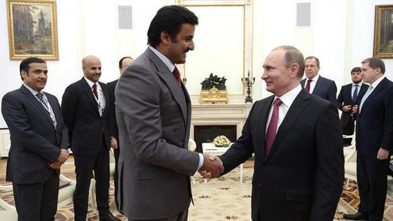 Putin, Katar Başbakanı Al Sani ile görüştü