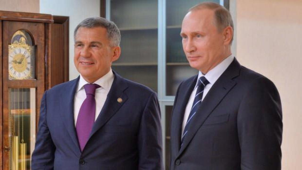 Putin, Tataristan Cumhurbaşkanı Minnihanov'a 