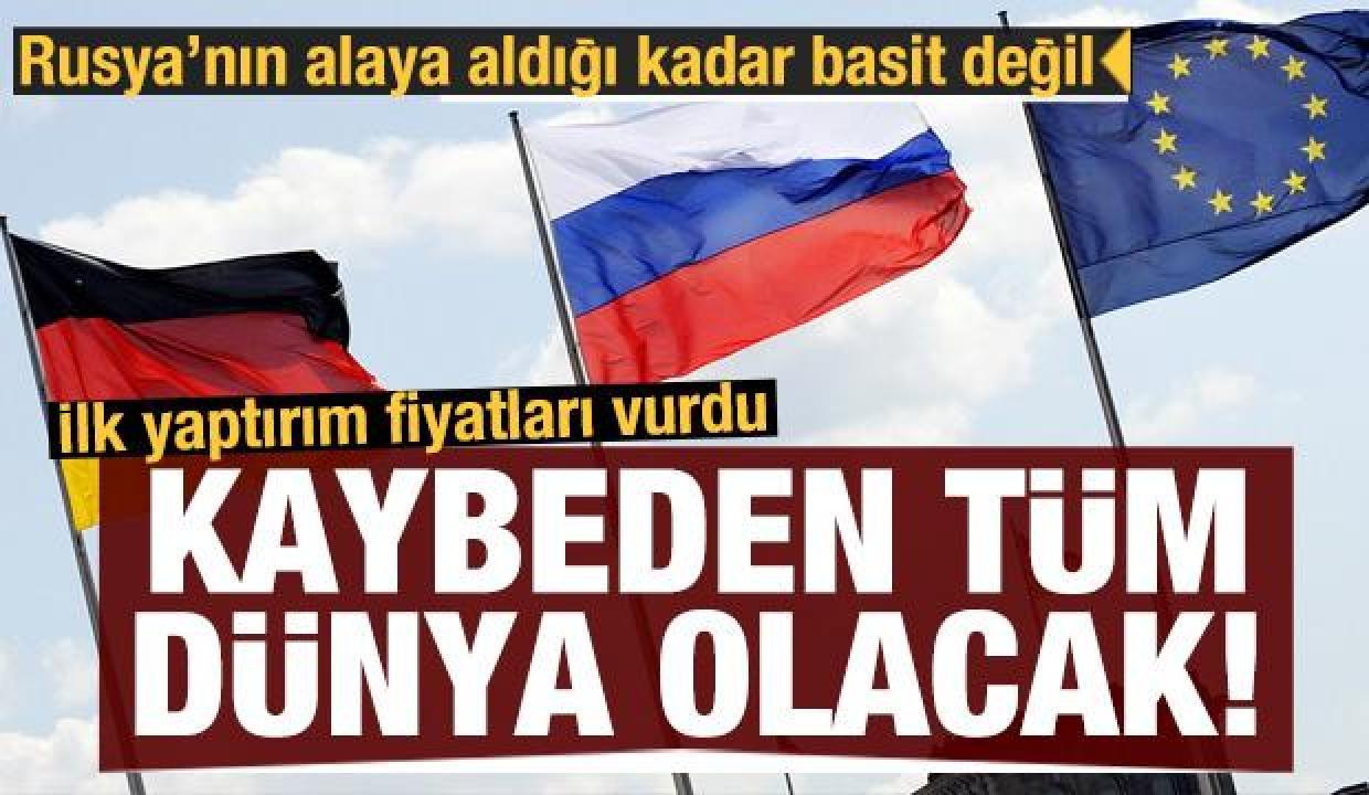 Putin ve Avrupa'nın resti doğal gaz fiyatlarını vurdu! Kaybeden tüm dünya olacak