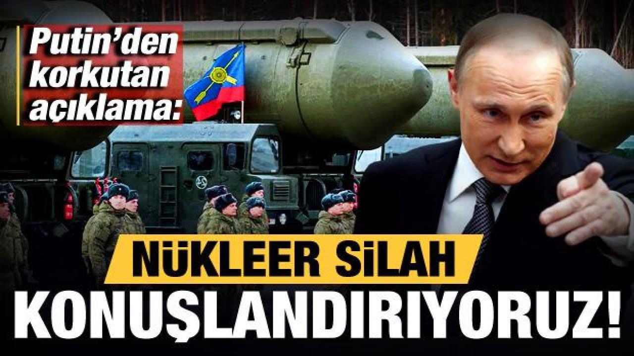 Putin'den son dakika açıklaması: Rusya, Belarus'ta nükleer silah konuşlandıracak