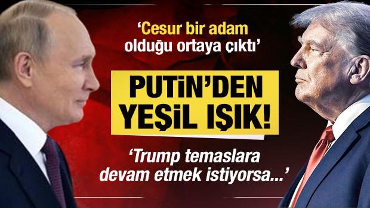 Putin'den Trump'a yeşil ışık: Kayda değer buluyorum!
