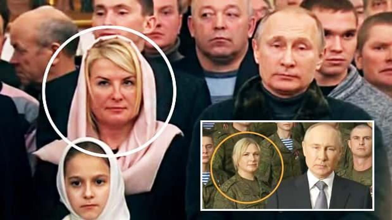 Putin'in arkasındaki gizemli sarışın: Erdoğan'a dondurmayı veren de oymuş